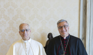 Ascoli - Palmieri ricevuto da Papa Leone, il Vescovo era in Vaticano per il Giubileo dei Giovani